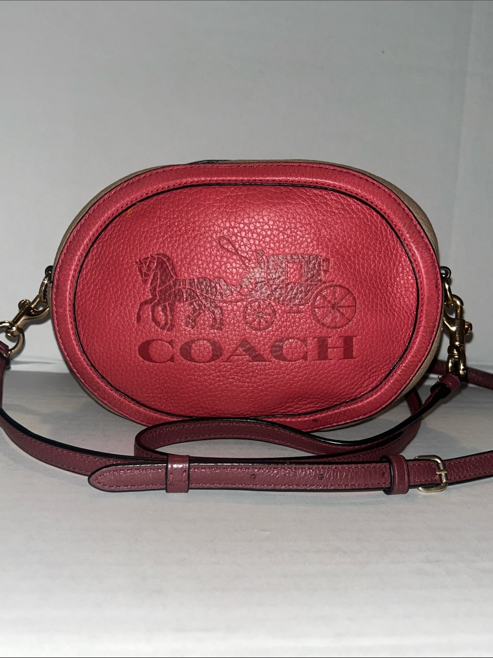 Coach Colorblock Camera Bag C4164 Horse & Carriage crossbody